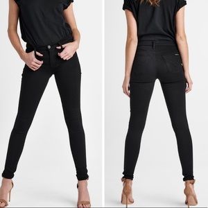 Nico midrise skinny jeans black